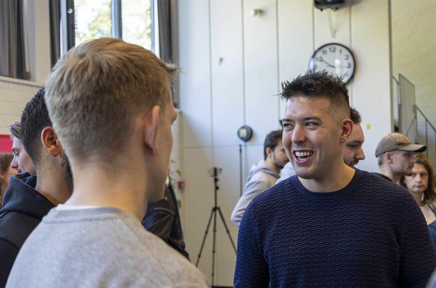 Kasper Rahbek repræsenterer Artelia på Maskinmesterdagen.