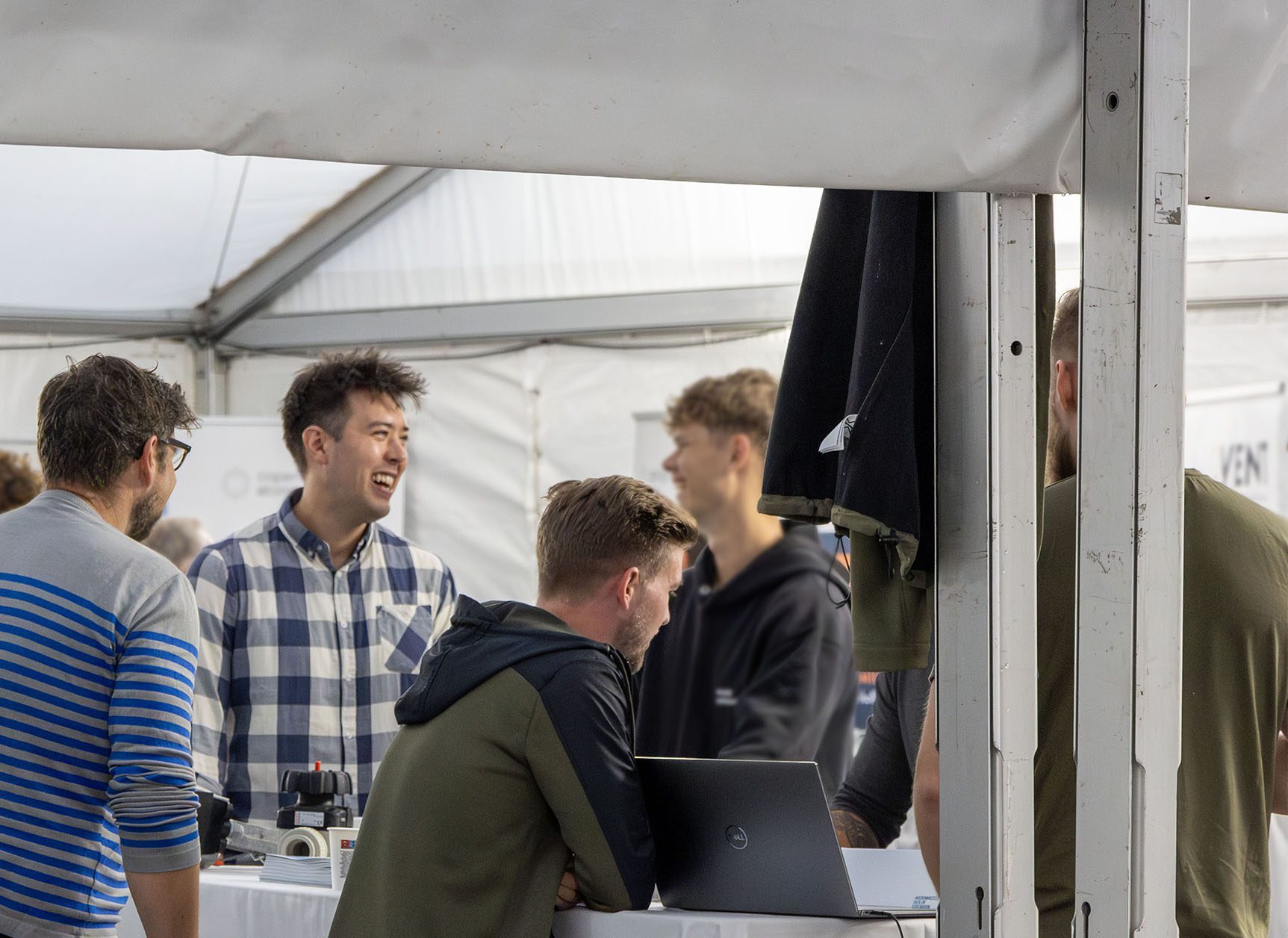 Kasper Rahbek repræsenterer Artelia på Maskinmesterdagen.